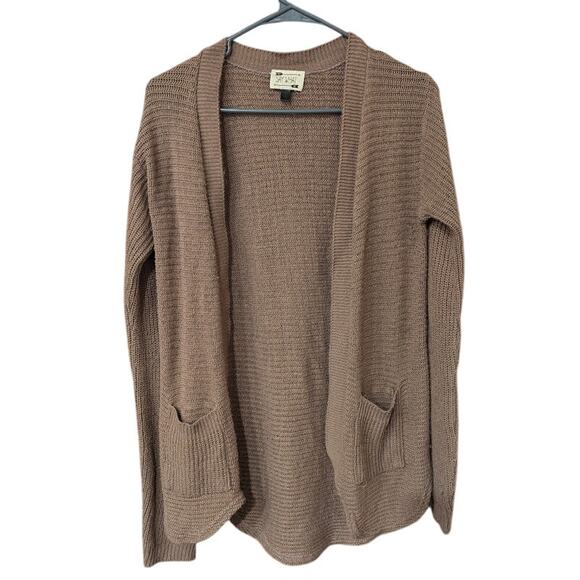 "Say What" Woman's Small Cardigan/Sweater Mauve - Picture 1 of 7